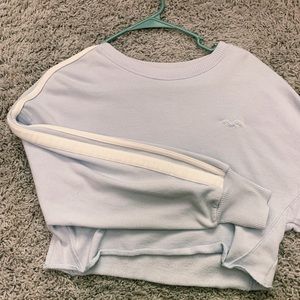 Hollister long sleeve crop top